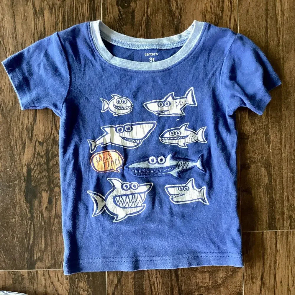 Carter's Sharks Long Pajama Set